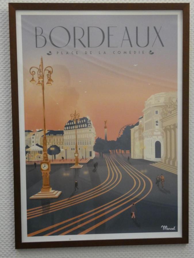 Brit Hotel Des Grands Hommes - Bordeaux Centre ภายนอก รูปภาพ